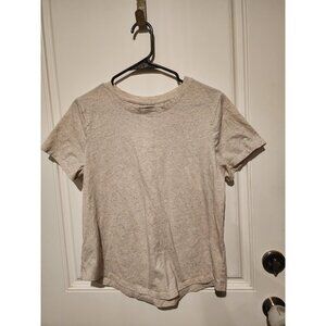 Old Navy Women's Everywhere Large Tee In Confetti Heather Cream Short Sleeve